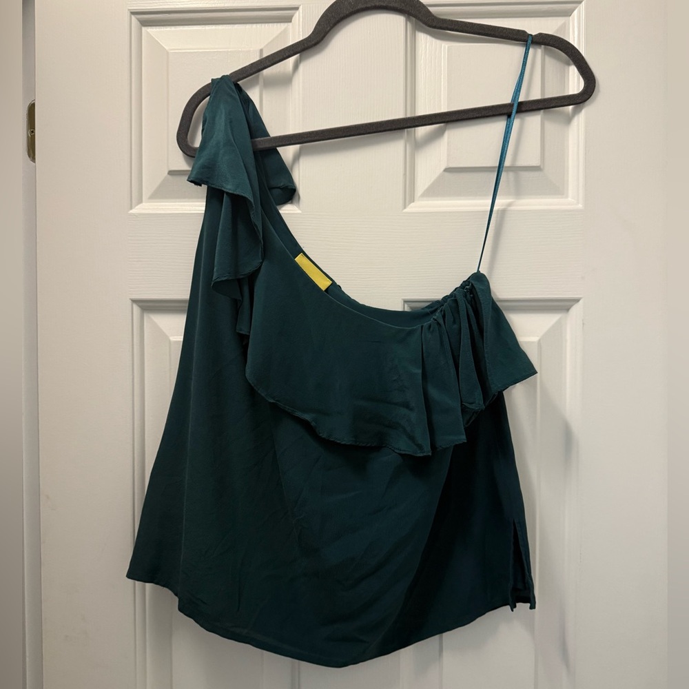 Maeve Anthropologie Forest Green Dress